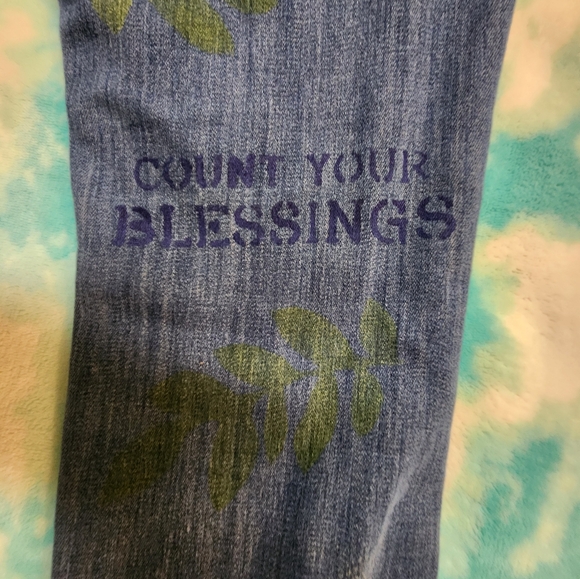 Artsy Lauren Conrad jeans size 8 ankle length - Picture 7 of 12